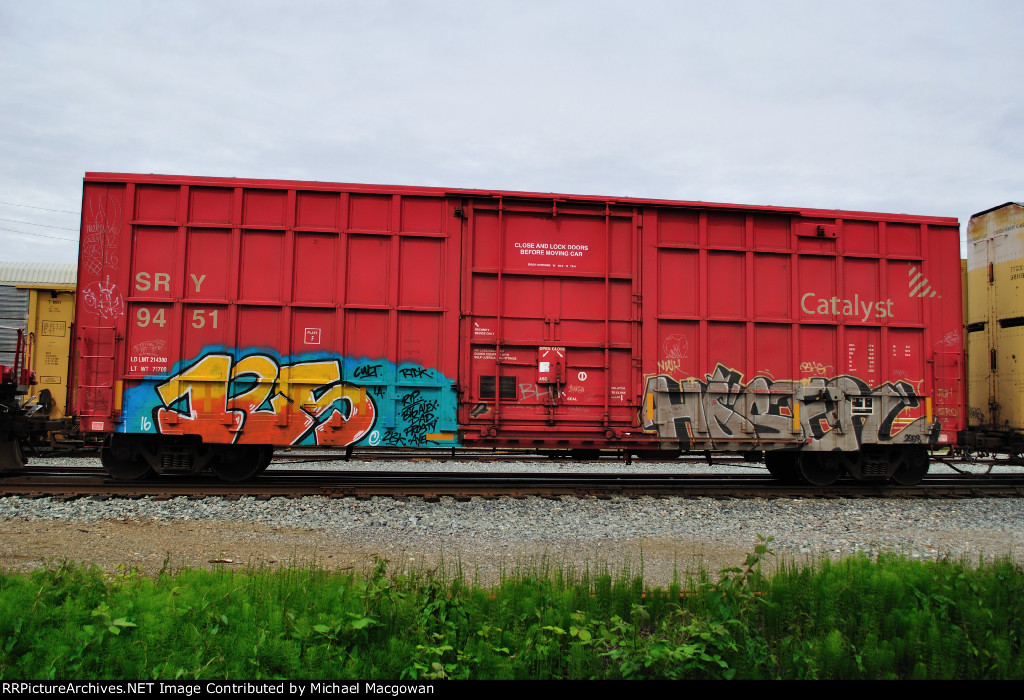 SRY 9451 506 ft Single Door Excess Height Boxcar